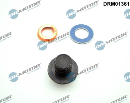 Болт зливу оливи Toyota Camry/Corolla/Lexus LS/Nissan Juke 86- (M12x1.25) Dr.Motor DRM01361