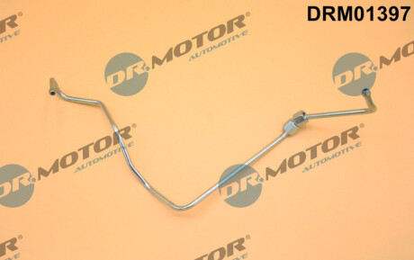 Трубка турбокомпрессора ДВЗ (чорний метал) Dr.Motor DRM01397