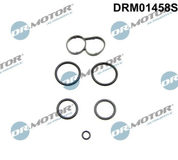 КОМПЛЕКТ ПРОКЛАДОК МАСЛООХОЛОДНИКА VW TOUAREG 4.2 03- Dr.Motor DRM01458S