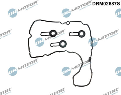 КОМПЛЕКТ ПРОКЛАДОК ВЕНТИЛЬНОЇ КРИШКИ Dr.Motor DRM02687S