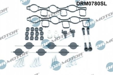 Комплект прокладок з різних матеріалів Dr.Motor DRM0780SL