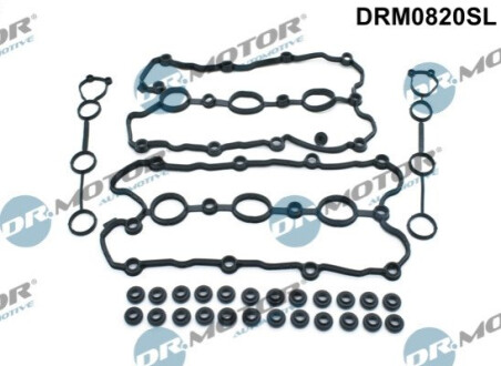 ZESTAW USZCZELEK POK. ZAW. VW GOLF 1,6 05- DUР…Y Dr.Motor DRM0820SL