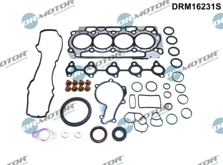 ПОВНИЙ КОМПЛЕКТ ПРОКЛАДОК CITROEN C3 09- Dr.Motor DRM16231S