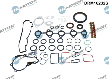 ПОВНИЙ КОМПЛЕКТ ПРОКЛАДОК PEUGEOT 307 1.6HDI 04- Dr.Motor DRM16232S