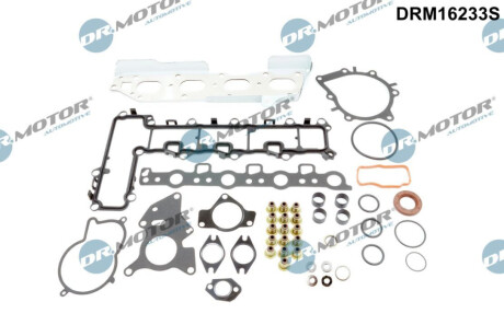 Комплект прокладок з різних матеріалів Dr.Motor DRM16233S