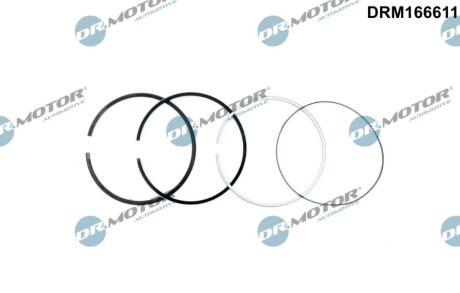 Кільця поршневі Dr.Motor DRM166611