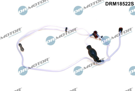 КОМПЛЕКТ ПАЛИВНИХ ШЛАНГОВ Dr.Motor DRM18522S