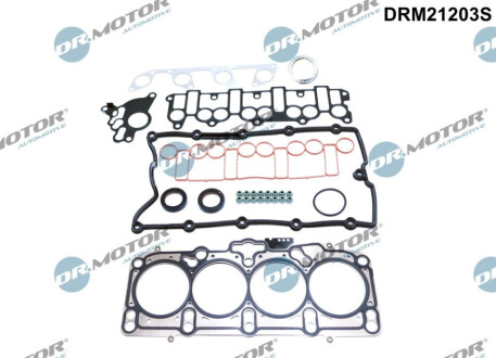 Комплект прокладок з різних матеріалів Dr.Motor DRM21203S