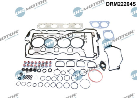 КОМПЛЕКТ ПРОКЛАДОК ВЕРХНІЙ BMW 3 E91 06- Dr.Motor DRM22204S