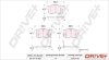 Комплект тормозных накладок, дисковый тормоз Dr!ve+ DP1010100031 (фото 2)