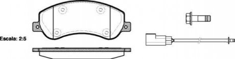 Комплект тормозных накладок, дисковый тормоз Dr!ve+ DP1010100902 (фото 1)