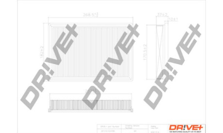 Воздушный фильтр Dr!ve+ DP1110100189