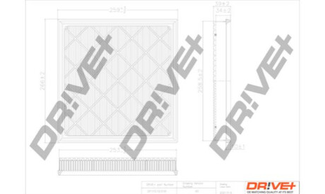 Воздушный фильтр Dr!ve+ DP1110100191