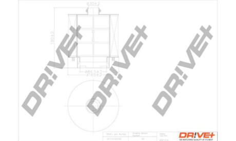 Повітряний фільтр Dr!ve+ DP1110100192