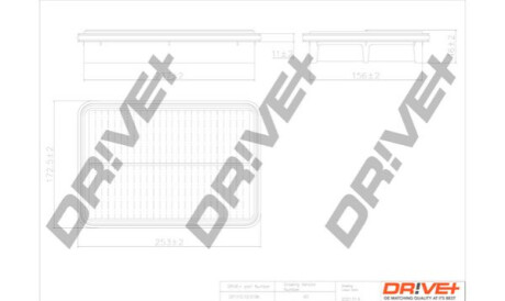 Воздушный фильтр Dr!ve+ DP1110100196