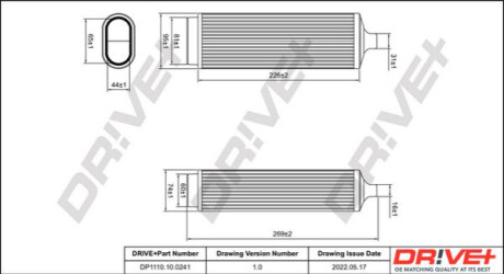 FILTR POWIETRZA HYUNDAI I10 1.0 16- Dr!ve+ DP1110100241