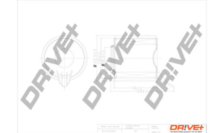 Воздушный фильтр Dr!ve+ DP1110100254