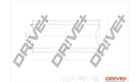 Повітряний фільтр Dr!ve+ DP1110100273 (фото 1)