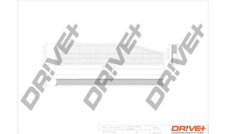 Повітряний фільтр Dr!ve+ DP1110100338