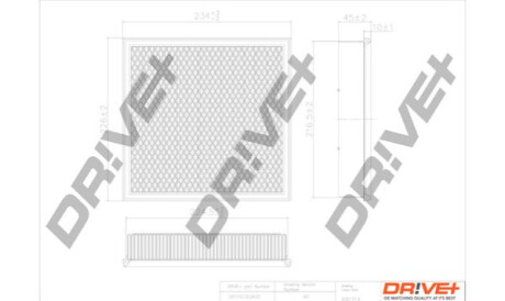 Воздушный фильтр Dr!ve+ DP1110100433