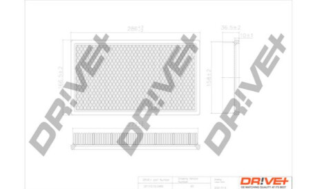 Повітряний фільтр Dr!ve+ DP1110100489