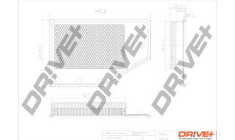 Воздушный фильтр Dr!ve+ DP1110100589