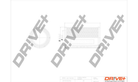 Воздушный фильтр Dr!ve+ DP1110100752