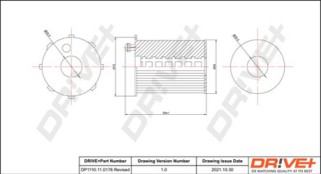 Масляный фильтр Dr!ve+ DP1110110178