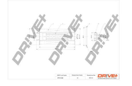 Оливний фільтр Dr!ve+ DP1110110220