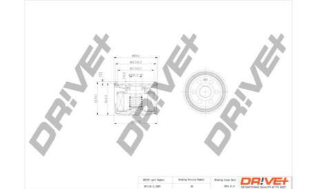 Масляный фильтр Dr!ve+ DP1110110287