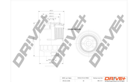 Фільтр палива Dr!ve+ DP1110130106