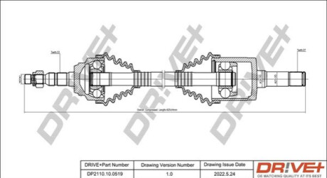 P├ô┼üO┼Ü NAP─śDOWA OPEL ZAFIRA 2.2D 02- /PRZ / PRAWA Dr!ve+ DP2110100519