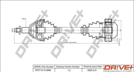 P├ô┼üO┼Ü NAP─śDOWA SEAT IBIZA 02-09 LEWA Dr!ve+ DP2110100868