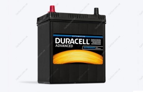 Акумуляторна батарея Advanced 40Ah 12V L+ EN330A (187x127x204) - (MZ690076W / LP370APE035CK0 / KE24135J00NY) Duracell DA40L