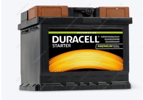 Акумуляторна батарея Starter 44Ah 12V R+ EN360A (210x175x175) - (288005E11 / KB03982645A / JZW915105C) Duracell DS44 (фото 1)