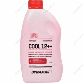 Антифриз концентрат G12+ COOL ULTRA G12 ++ (1L) DYNAMAX 500158