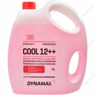 Антифриз концентрат G12+ COOL ULTRA G12 ++ (4L) DYNAMAX 500160