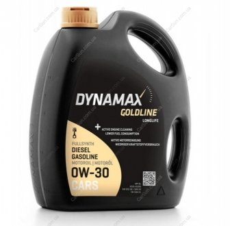 Масло моторне DDYNAMAX GOLDLINE LONGLIFE 0W30 (5L) DYNAMAX 502114