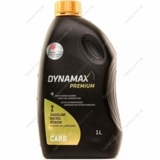 Масло моторное PREMIUM SN PLUS 10W40 (1L) DYNAMAX 502647