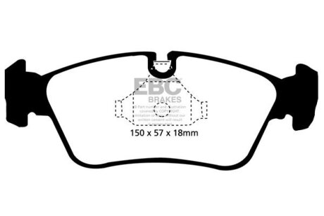 Автозапчасть EBC DP21211