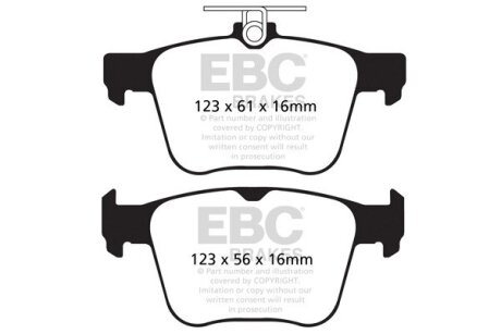 Автозапчасть EBC DP42173R