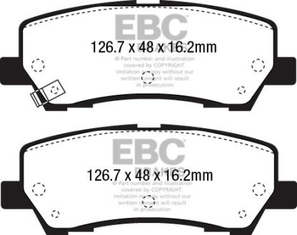 Автозапчасть EBC DP43043R