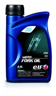 Олія гідравлічна Moto Fork Oil 20W 0,5 л - ELF 194971 (фото 1)