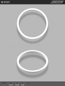 Кольцо тефлоновое O19,4x22 S2 тип 1 EMMETEC M-01527 (фото 1)
