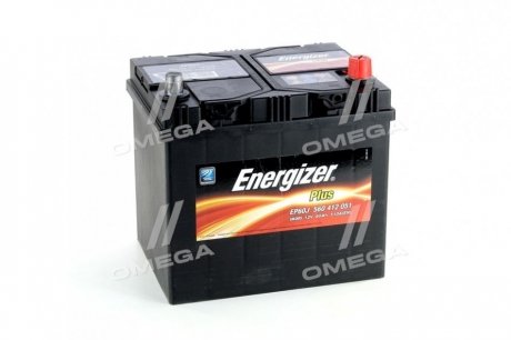 Аккумулятор 60Ah-12v Plus (232х173х225), R,EN510 - Energizer 560 412 051 (фото 1)