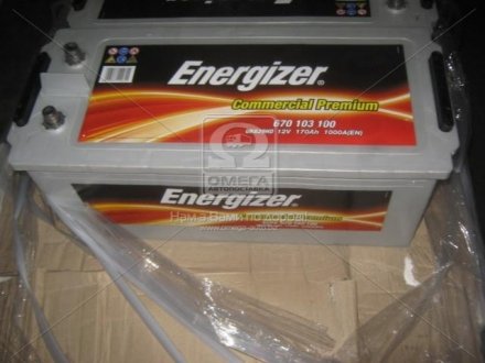 Аккумулятор 170Ah-12v CP (513х223х223), L,EN1000 - Energizer 670 103 100