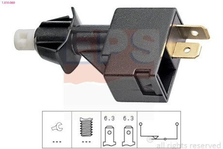Выключатель фонаря сигнала торможения EPS 1 810 060