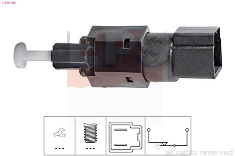 Выключатель фонаря сигнала торможения EPS 1.810.104