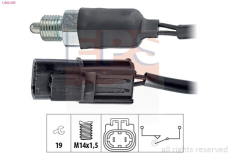Датчик заднього ходу - (320052J01A / 320052J010 / 320052J000) EPS 1.860.209