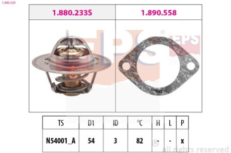 Автозапчасть EPS 1.880.329